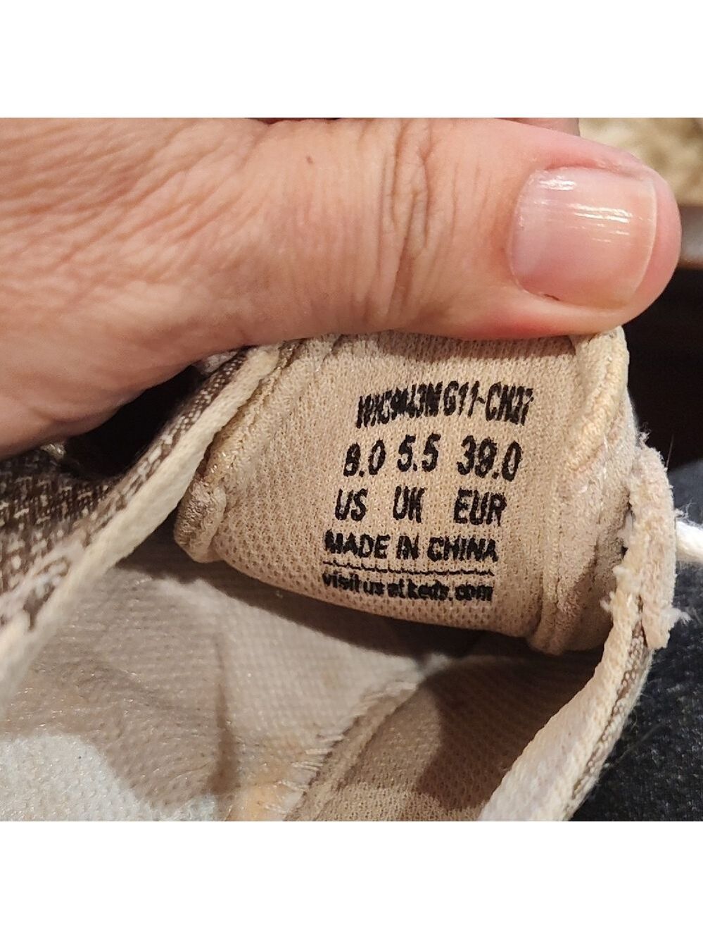 Keds Tan and Cream Casual Sneakers - Picture 2 of 8